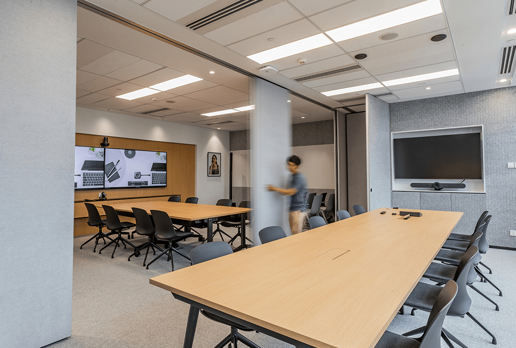 Phòng họp Galderma - thiết kế văn phòng linh hoạt