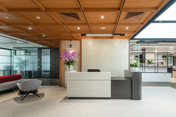 Văn phòng HL - khu tiếp tân